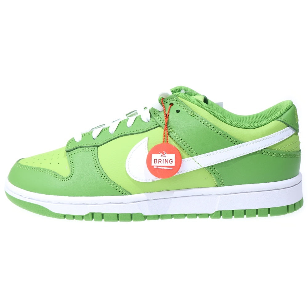 NIKE(ナイキ) DUNK LOW CHLOROPHYLL VIVID GREEN ダンク ローカットスニーカー クロロフィル ヴィヴィットグリーン ローカットスニーカー グリーン US9/27cm DJ6188-300