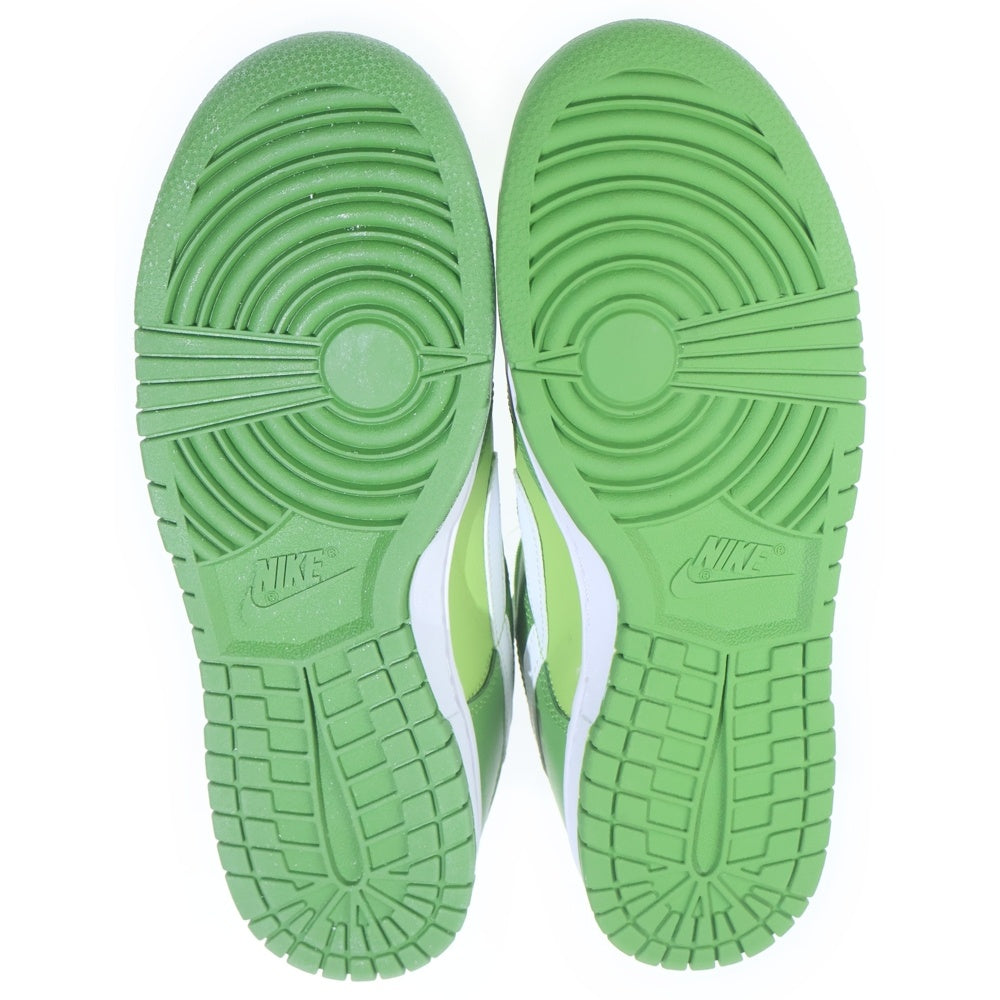 NIKE(ナイキ) DUNK LOW CHLOROPHYLL VIVID GREEN ダンク ローカットスニーカー クロロフィル ヴィヴィットグリーン ローカットスニーカー グリーン US9/27cm DJ6188-300