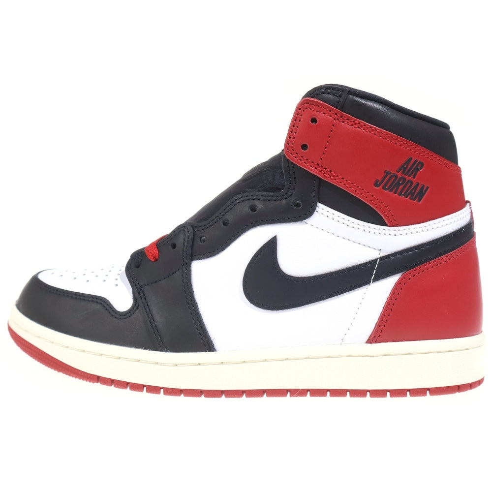 NIKE(ナイキ) AIR JORDAN 1 RETRO HIGH OG BLACK TOE REIMAGINED エアジョーダン1 レトロ ブラックトゥリイマジンド ハイカットスニーカー DZ5485-106