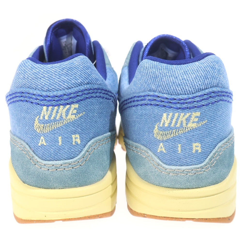 NIKE(ナイキ) AIR MAX 1 PRM DIRTY DENIM エアマックス1 ダーティデニム ローカットスニーカー インディゴ US9/27cm DV3050-300