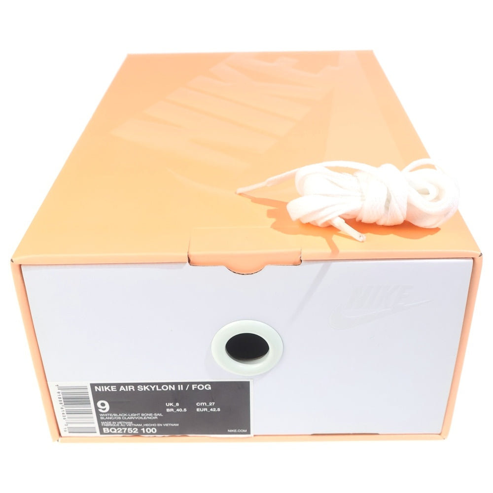 NIKE(ナイキ) ×FEAR OF GOD AIR SKYLON II フィアオブゴッド エアスカイロン2 ローカットスニーカー ホワイト US9/27cm BQ2752‐100