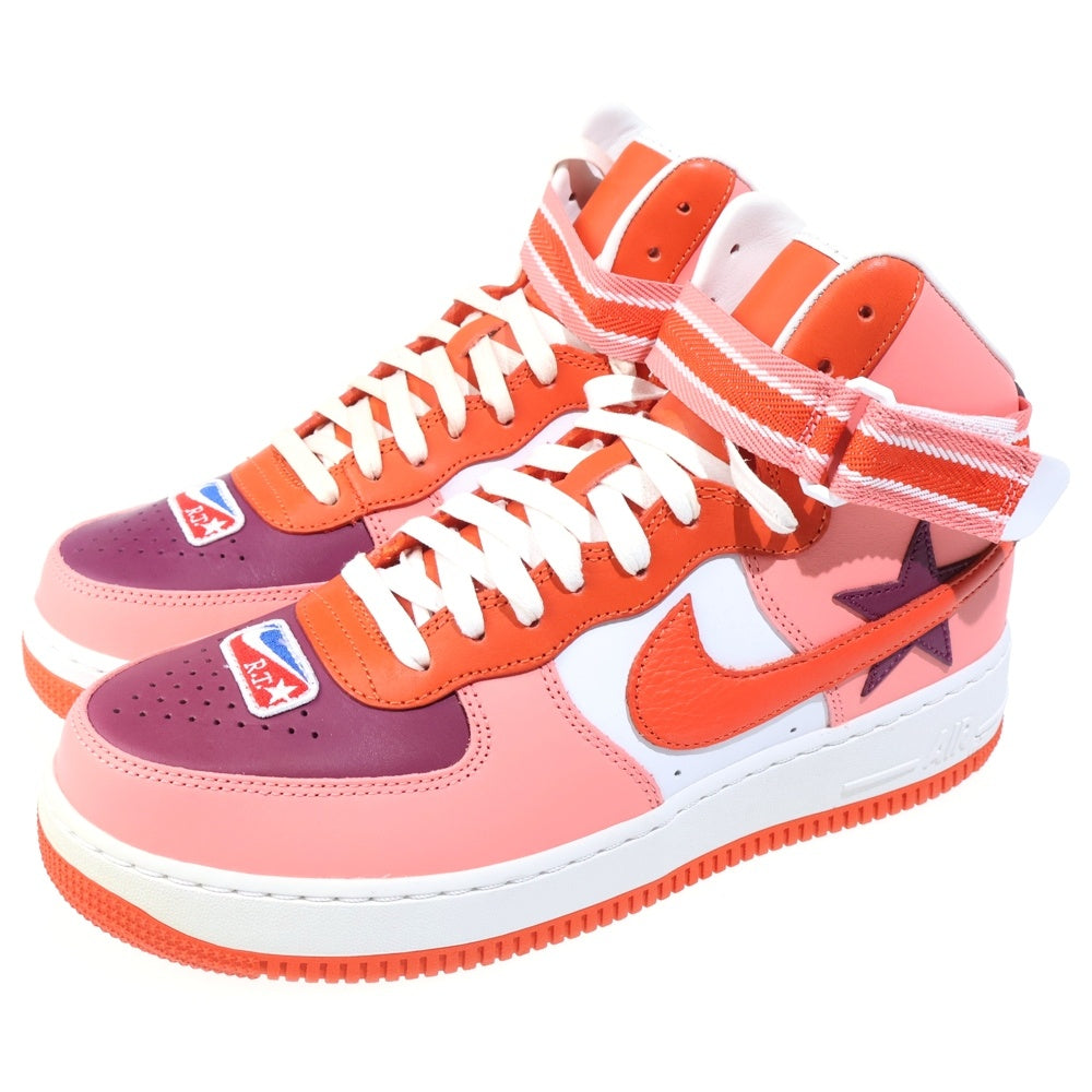 NIKE(ナイキ) AIR FORCE 1 HIGH RICCARDO TISCI ALL STAR エアフォース1 ハイ リカルド ティッシ オールスター ハイカットスニーカー ピンク US9/27cm AQ3366-601