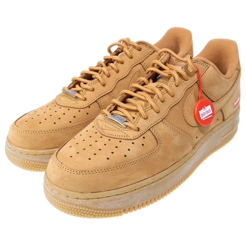 NIKE(ナイキ) ×SUPREME AIR FORCE 1 LOW SP シュプリーム エアフォース1 ウィート ローカットスニーカー ブラウン US9/27cm DN1555-200