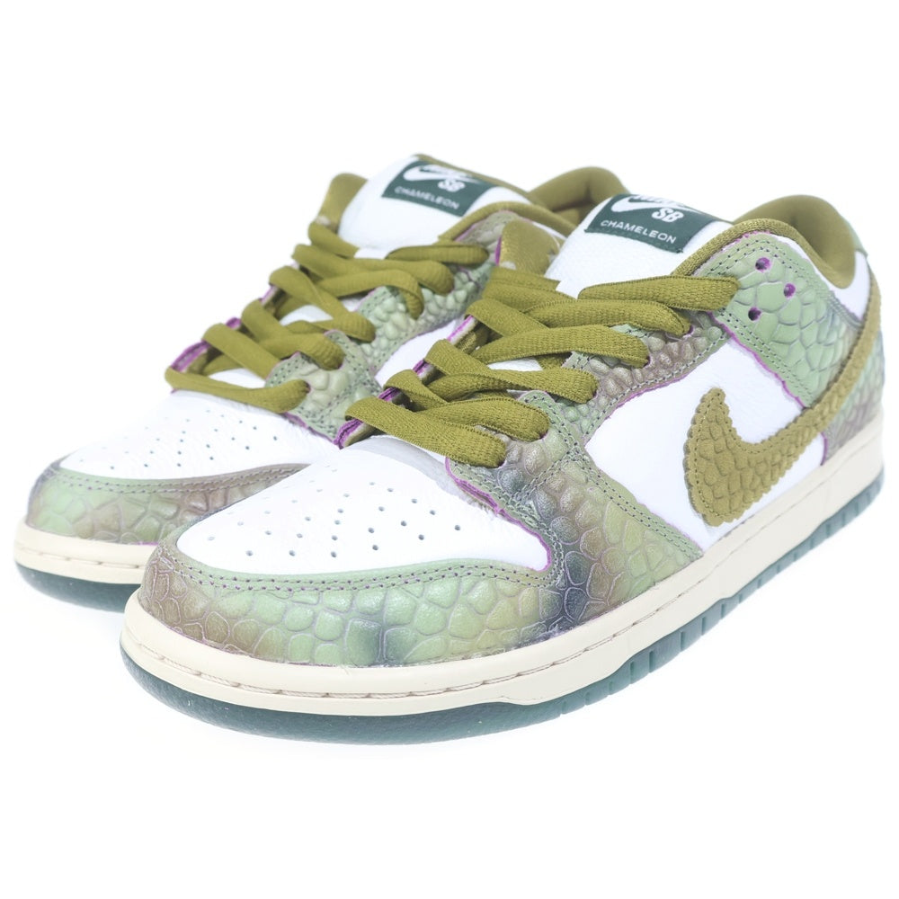 NIKE SB(ナイキエスビー) ×ALEXIS SABLONE DUNK LOW PRO WHITE AND PACIFIC MOSS アレクシスサブローン ダンク プロ ローカットスニーカー ホワイト/グリーン US9/27cm HJ3386-300