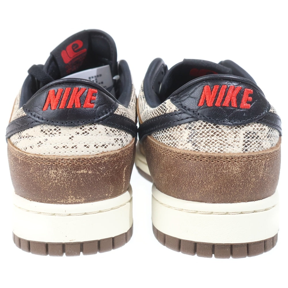 NIKE(ナイキ) DUNK LOW PRM HEAD 2 HEAD CO DOT JP ダンク プレミアム ヘッドトゥヘッド ローカットスニーカー ブラウン US9/27cm FJ5434-120