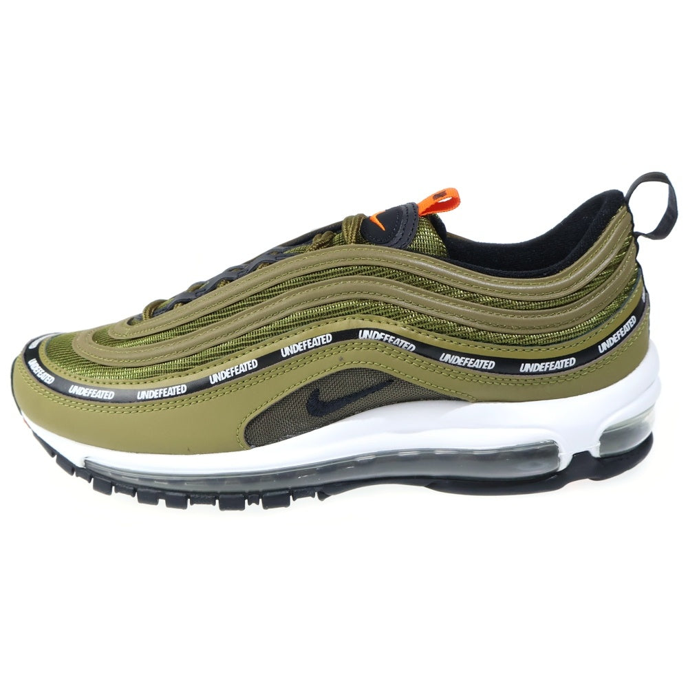NIKE(ナイキ) ×UNDEFEATED AIR MAX 97 アンディフィーテッド エアマックス 97 ローカットスニーカー カーキ US9/27cm DC4830-300
