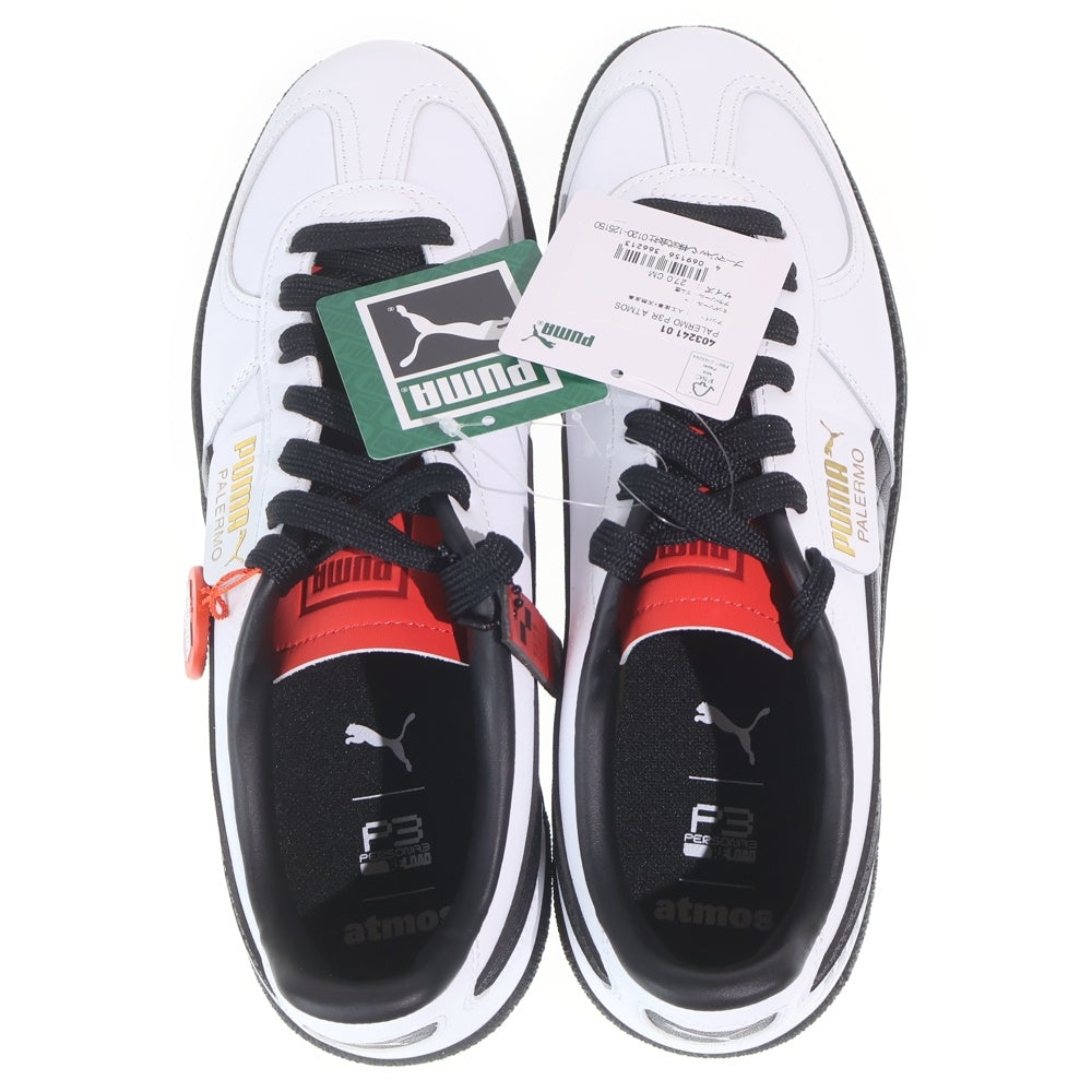 PUMA(プーマ) ×atmos ×PERSONA 3 RELOAD PALERMO P3R ATMOS アトモス ペルソナ3リロード パレルモ ローカットスニーカー ホワイト US9/27cm 403241-01