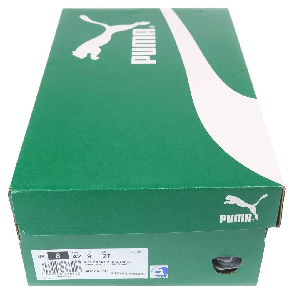 PUMA(プーマ) ×atmos ×PERSONA 3 RELOAD PALERMO P3R ATMOS アトモス ペルソナ3リロード パレルモ ローカットスニーカー ホワイト US9/27cm 403241-01