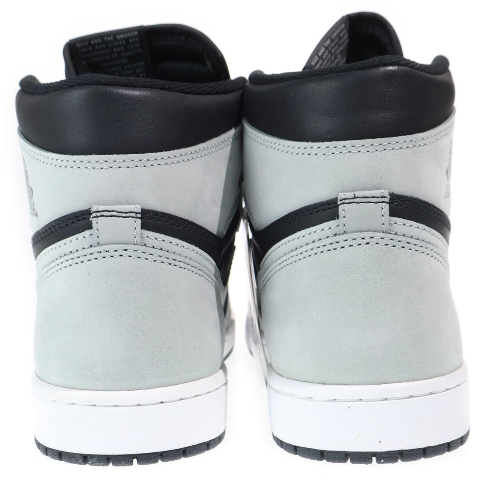 NIKE(ナイキ) AIR JORDAN 1 HIGH OG SHADOW 2.0 エアジョーダン1 シャドウ 2.0 ハイカットスニーカー グレー US9.5/27.5cm 555088-035