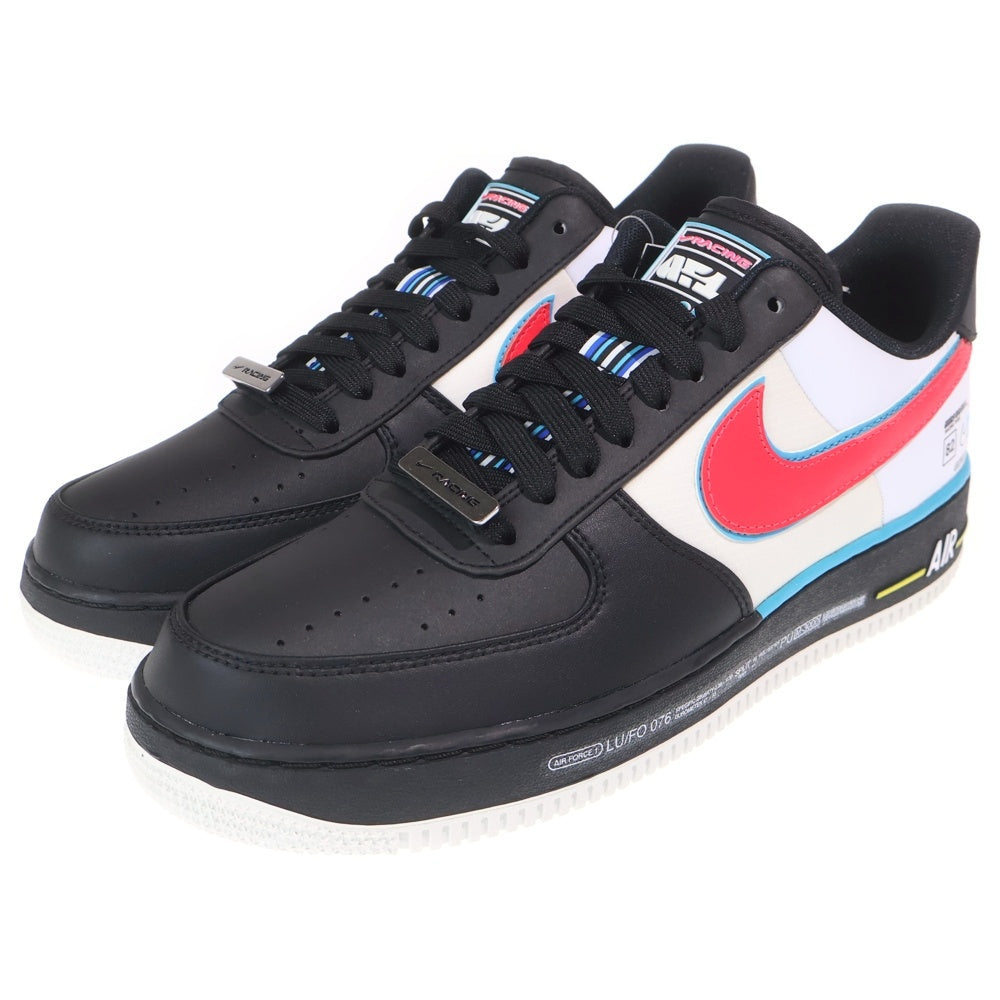 NIKE(ナイキ) AIR FORCE 1 07 QS RACING AH8462-004 エアフォース1 レーシシング ローカットスニーカー ホワイト/ブラック US9/27cm