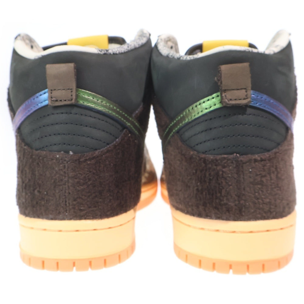 NIKE SB(ナイキエスビー) CONCEPTS DUNK HIGH DUCK DC6887-200 コンセプツ ダンク ハイカットスニーカー ブラウン US9/27cm