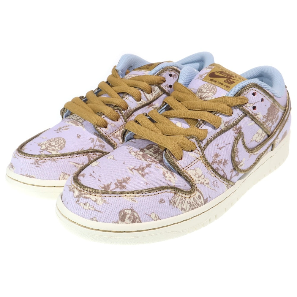 NIKE SB(ナイキエスビー) DUNK LOW PRM TOILE FN5880-001 ダンクロー トワレ ローカットスニーカー パープル US9/27cm