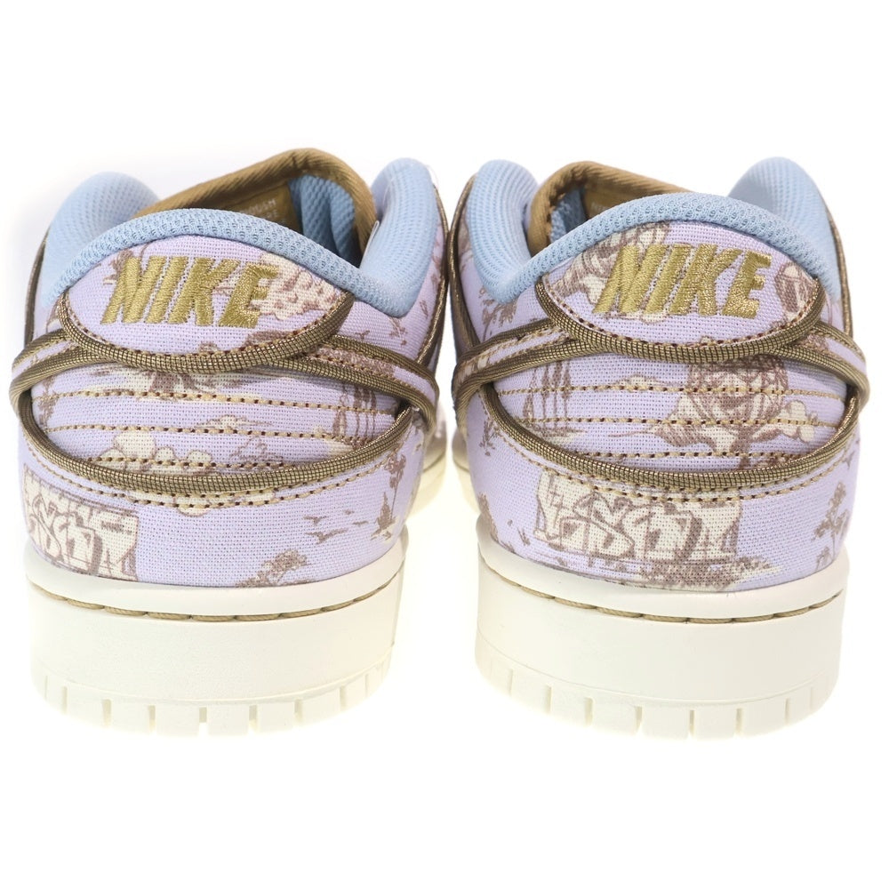 NIKE SB(ナイキエスビー) DUNK LOW PRM TOILE FN5880-001 ダンクロー トワレ ローカットスニーカー パープル US9/27cm