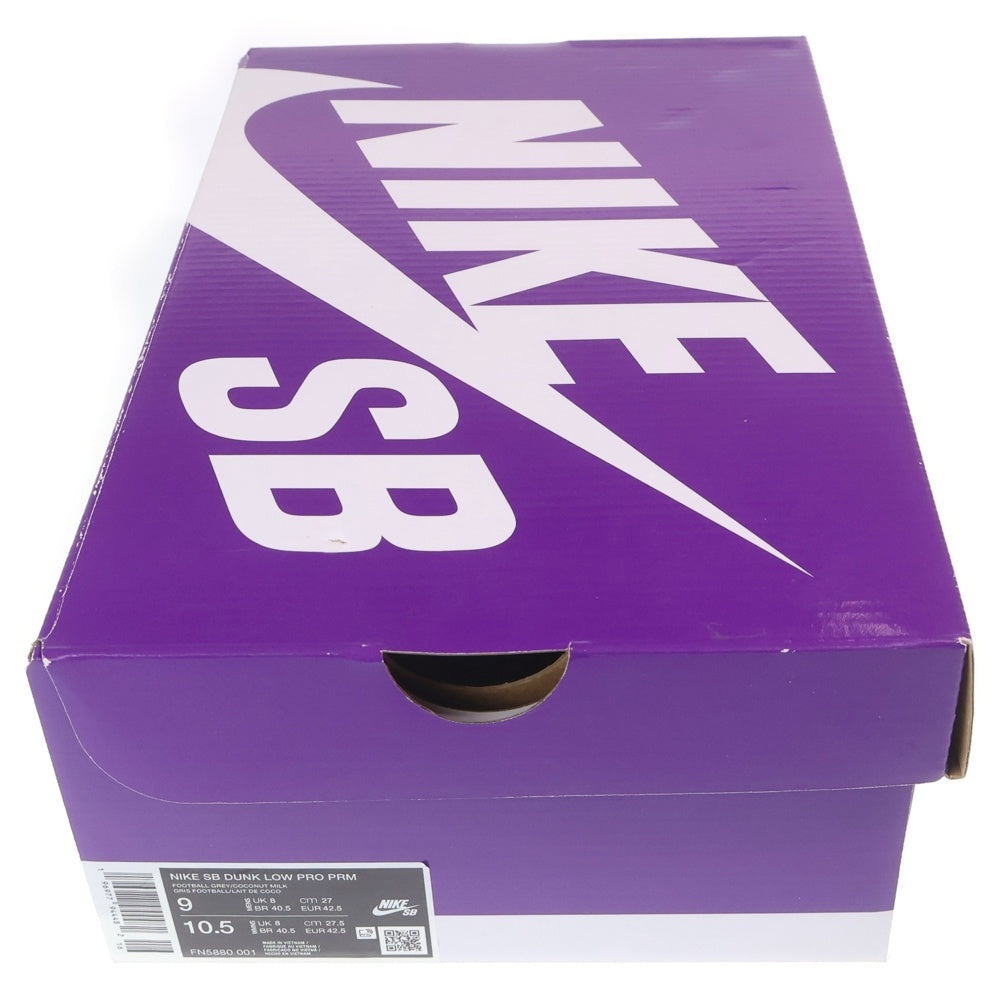 NIKE SB(ナイキエスビー) DUNK LOW PRM TOILE FN5880-001 ダンクロー トワレ ローカットスニーカー パープル US9/27cm