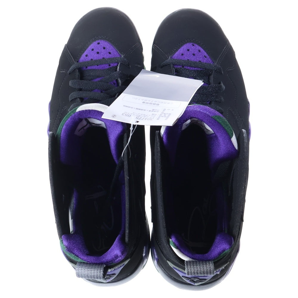 NIKE(ナイキ) AIR JORDAN 7 RETRO RAY ALLEN エアジョーダン7 レトロ レイアレン ハイカットスニーカー ブラック US9/27cm 304775-053
