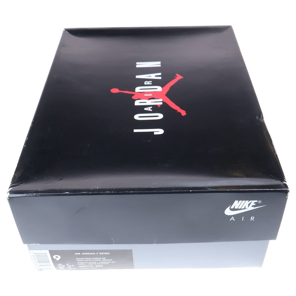 NIKE(ナイキ) AIR JORDAN 7 RETRO RAY ALLEN エアジョーダン7 レトロ レイアレン ハイカットスニーカー ブラック US9/27cm 304775-053