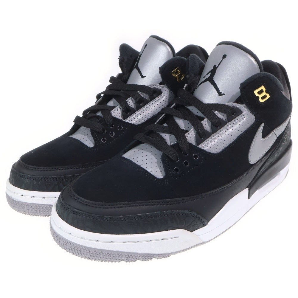 NIKE(ナイキ) AIR JORDAN 3 RETRO TINKER エアジョーダン3 レトロ ティンカー ハイカットスニーカー ブラック US9.5/27.5cm CK4348-007