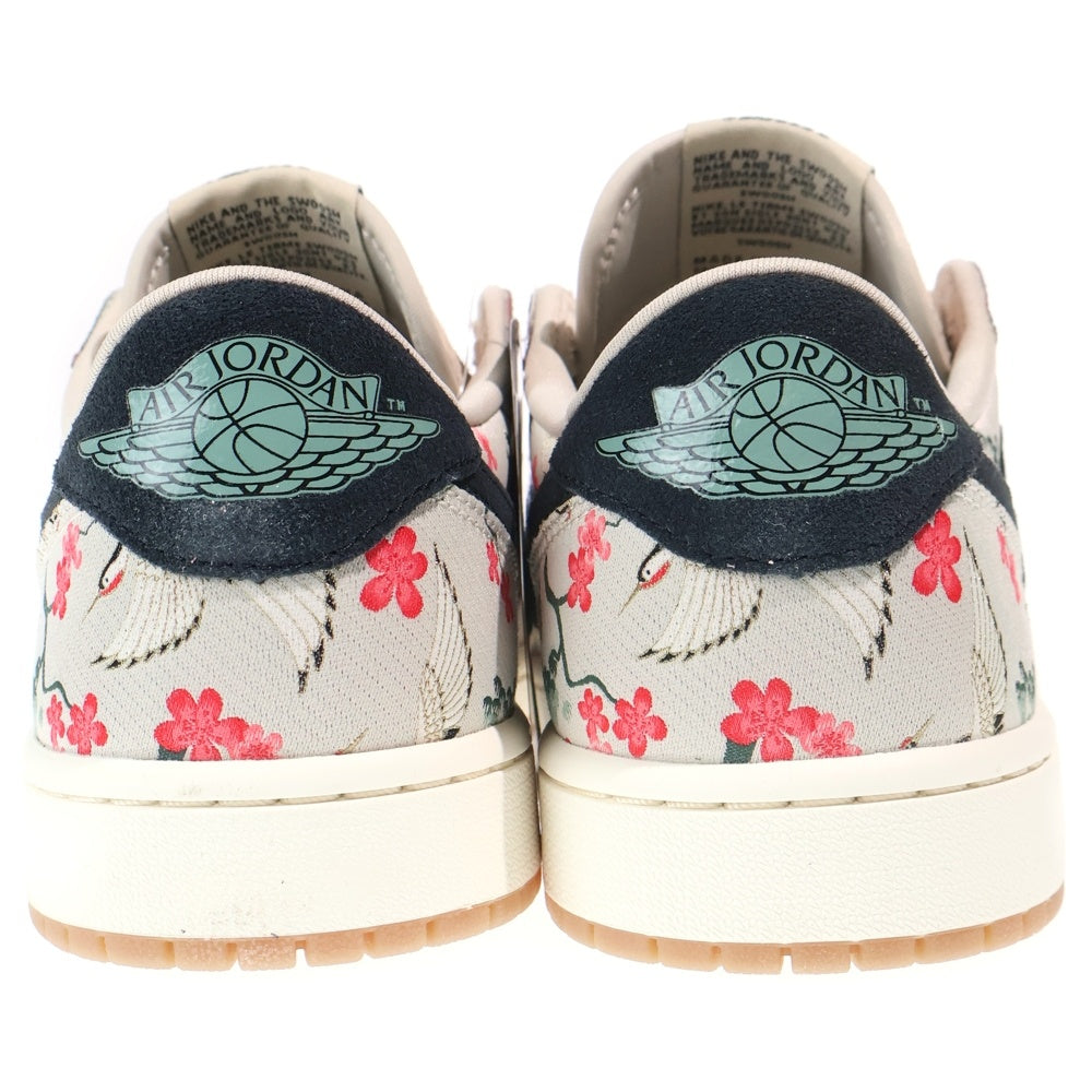 NIKE(ナイキ) ×RUI HACIMURA AIR JORDAN 1 RETRO LOW OG エアジョーダン1 八村 塁 ローカットスニーカー ベージュ US9/27cm HV8293-100