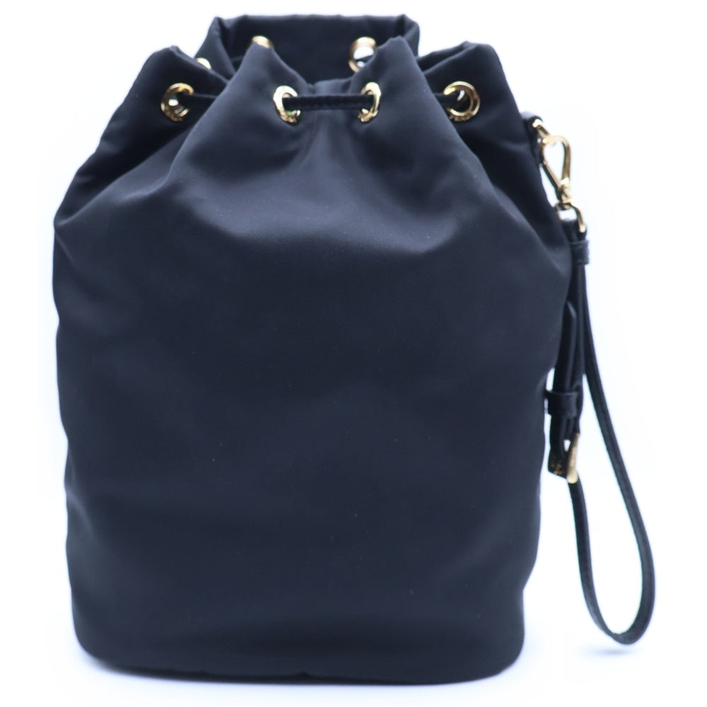 PRADA(プラダ) RE-NYLON リナイロン ポーチ 巾着 ブラック レディース