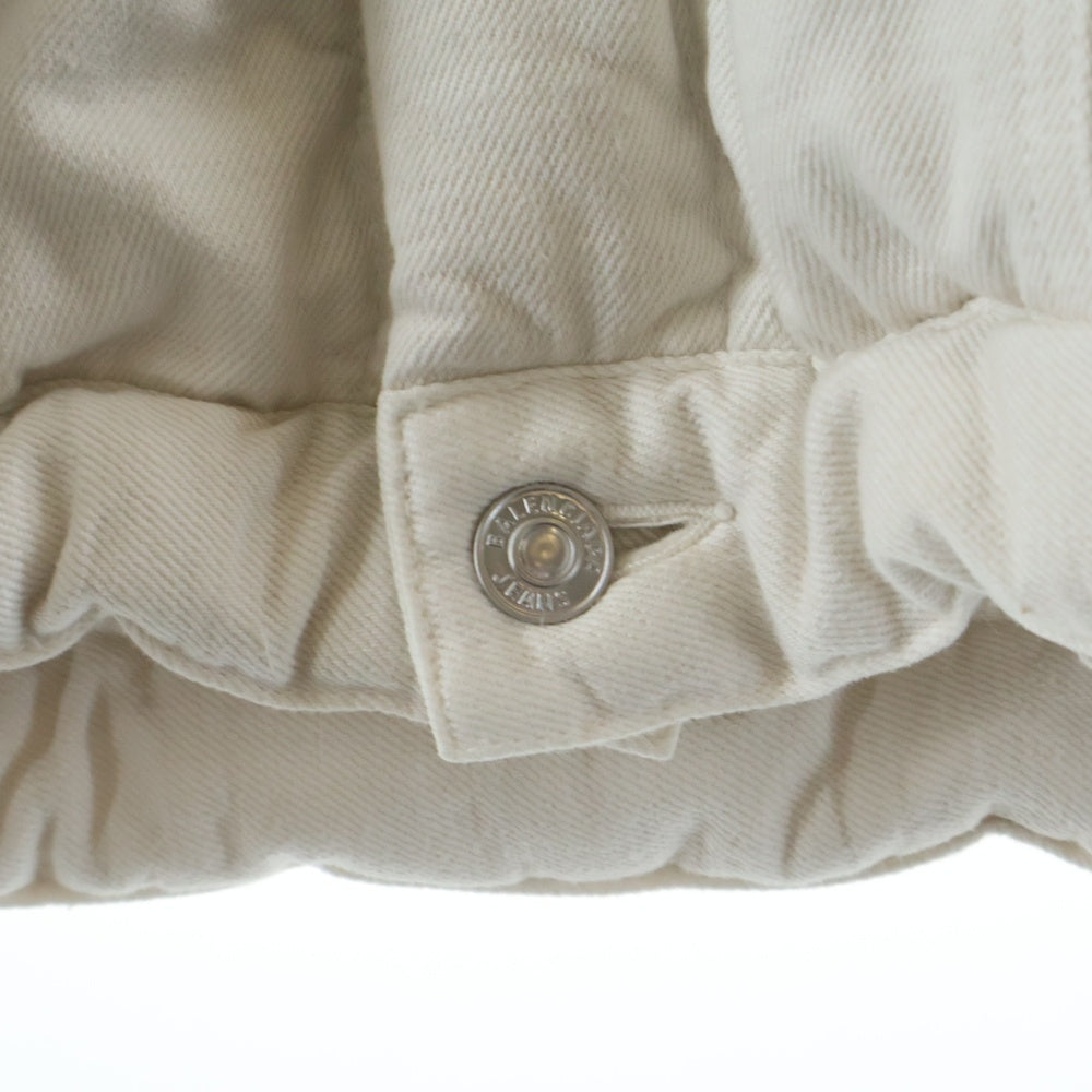 BALENCIAGA(バレンシアガ) 22AW PADDING DENIM JACKET パディングデニムジャケット ホワイト 681689 TNW03