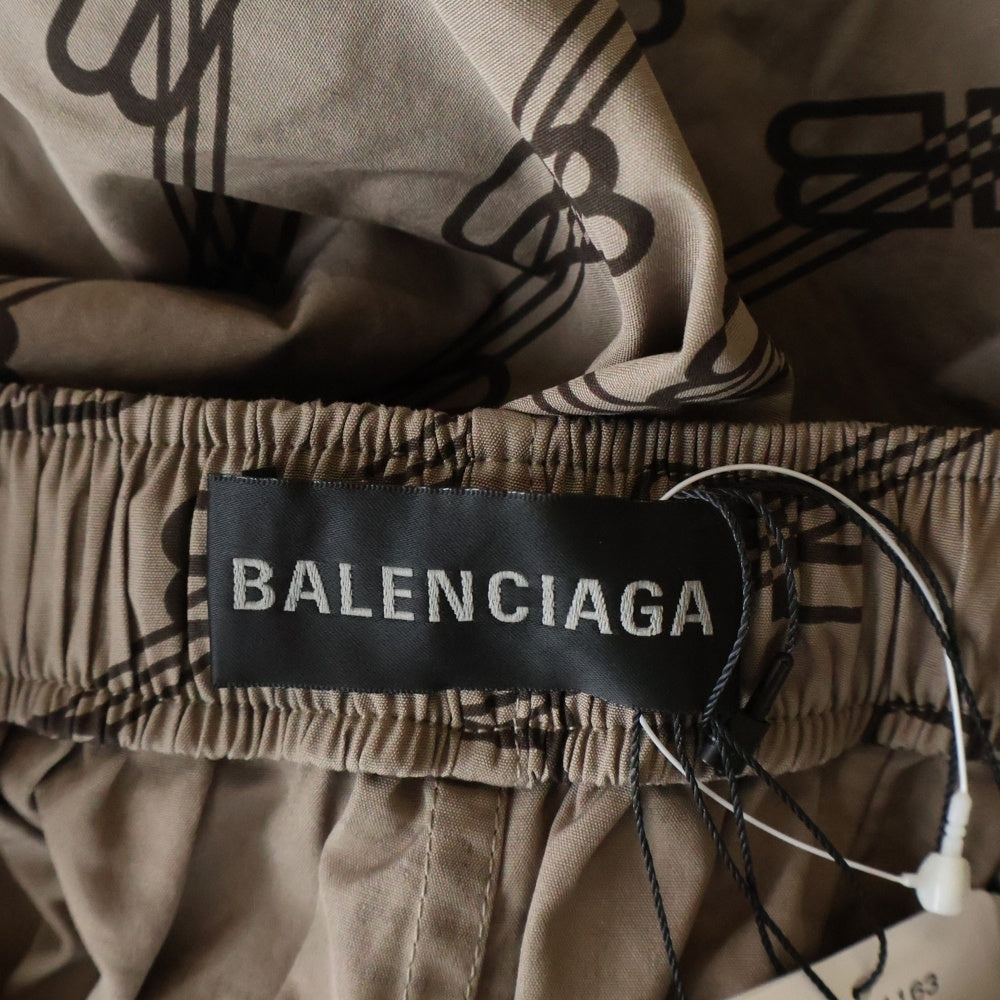 BALENCIAGA(バレンシアガ) 23SS BBモノグラム パジャマパンツ ベージュ 658883 TML36
