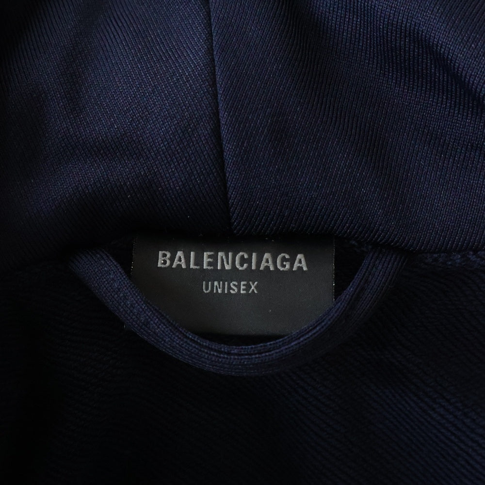 BALENCIAGA(バレンシアガ) インフレータブル ガーメント ジップアップパーカー ネイビー 768921 TMV15