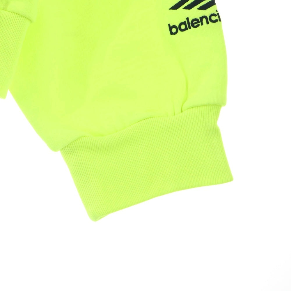 BALENCIAGA(バレンシアガ) 24SS Soccer Paris Zip-Hoodie サッカージップアップパーカー イエロー 744457 TPVS6
