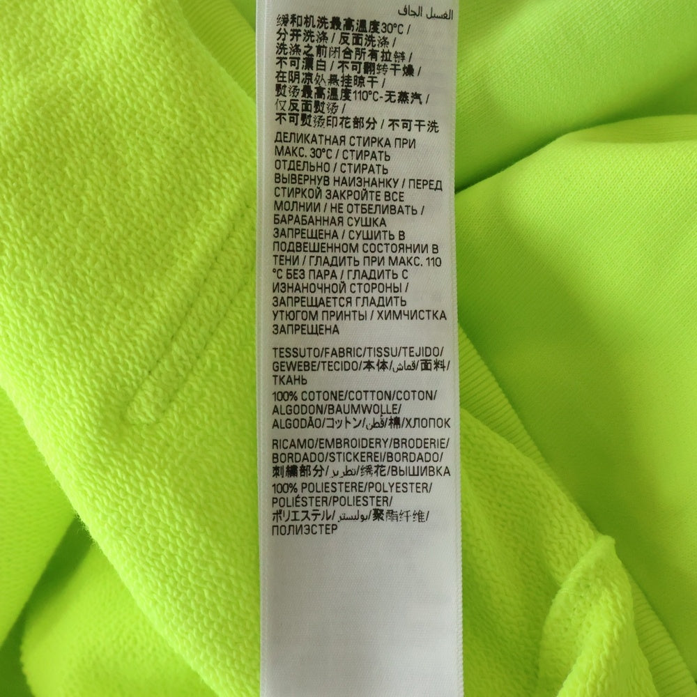 BALENCIAGA(バレンシアガ) 24SS Soccer Paris Zip-Hoodie サッカージップアップパーカー イエロー 744457 TPVS6