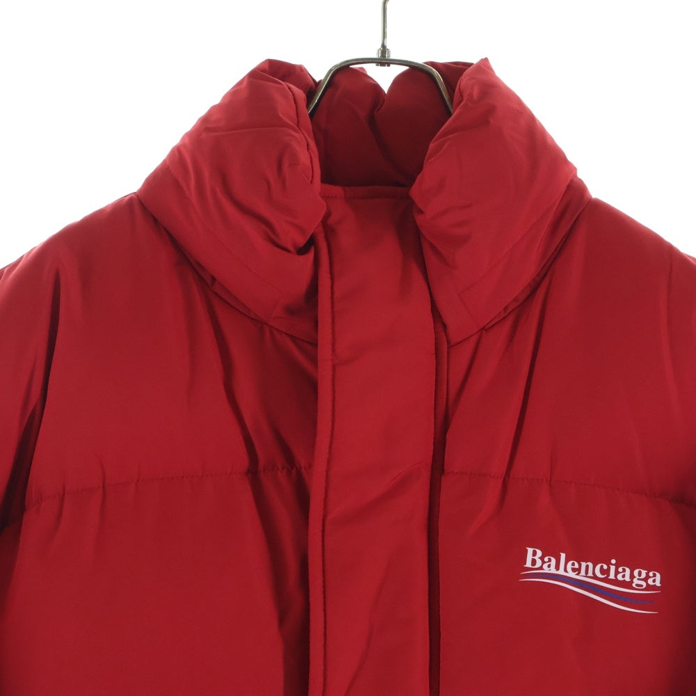 BALENCIAGA(バレンシアガ) 23AW キャンペーンロゴ ダウンジャケット レッド 758045 TYD36