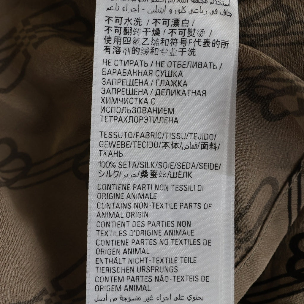 BALENCIAGA(バレンシアガ) 23SS ロゴ モノグラム長袖シャツ ベージュ 681631 TML35