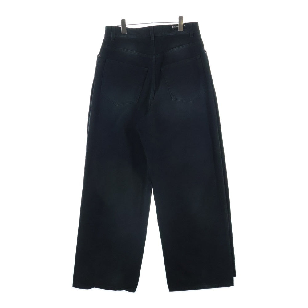 BALENCIAGA(バレンシアガ) 23AW DOUBLE FRONT ダブルフロントデニムパンツ ブラック 767979 TNW11
