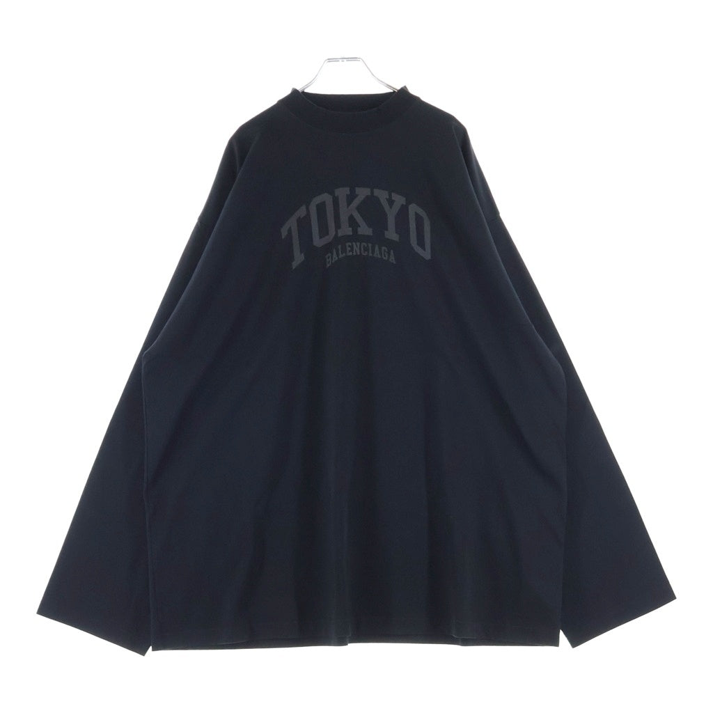 BALENCIAGA(バレンシアガ) TOKYOプリント オーバーサイズ 長袖Tシャツ 