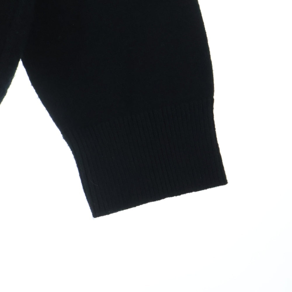BALENCIAGA(バレンシアガ) 24SS Garde-Robe Logo Knit ガルドローブ ロゴジャガード ニットセーター ブラック 818987