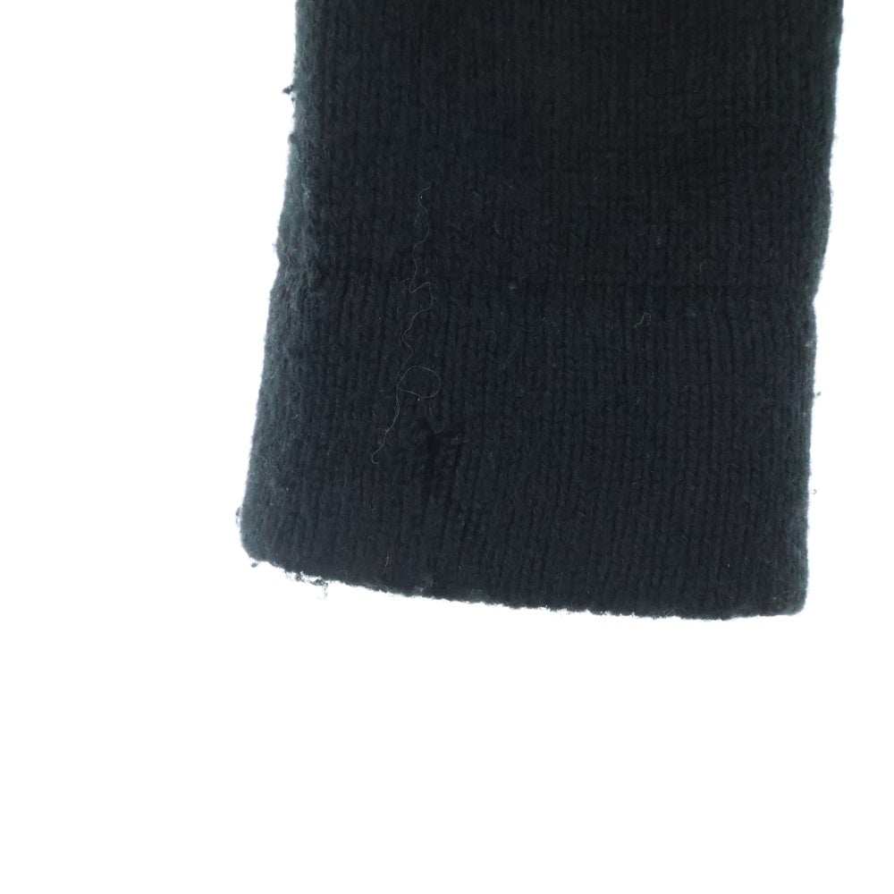 CHROME HEARTS(クロムハーツ) クロスボールボタン セメタリーパッチ カシミアカーディガン ブラック