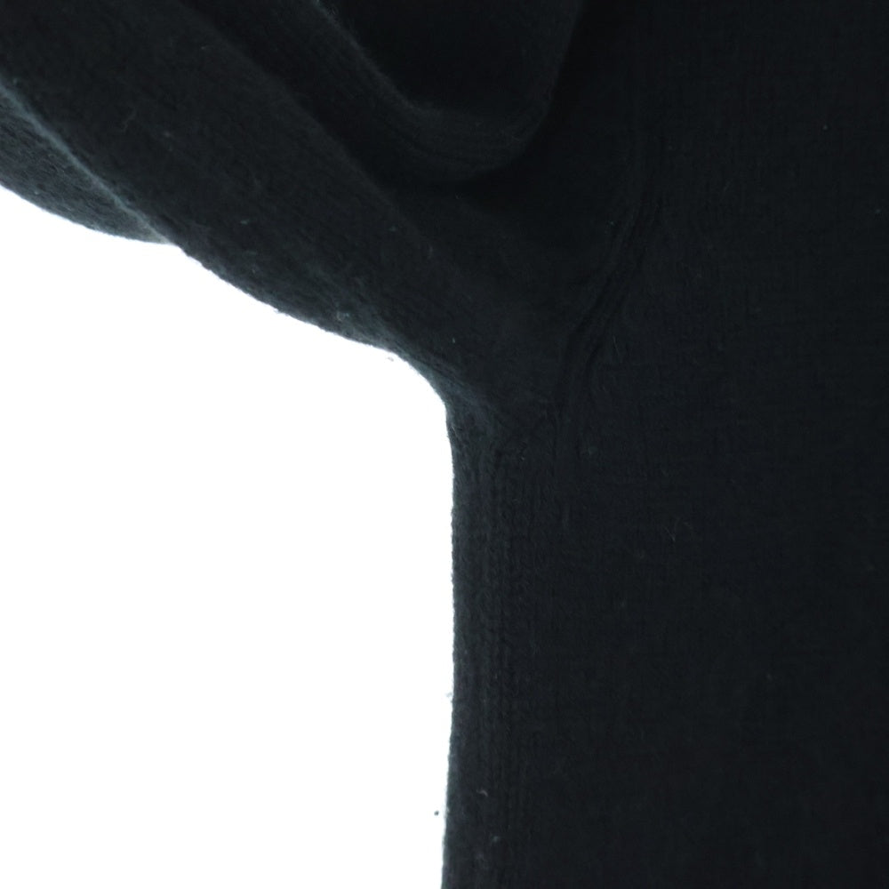 CHROME HEARTS(クロムハーツ) クロスボールボタン セメタリーパッチ カシミアカーディガン ブラック