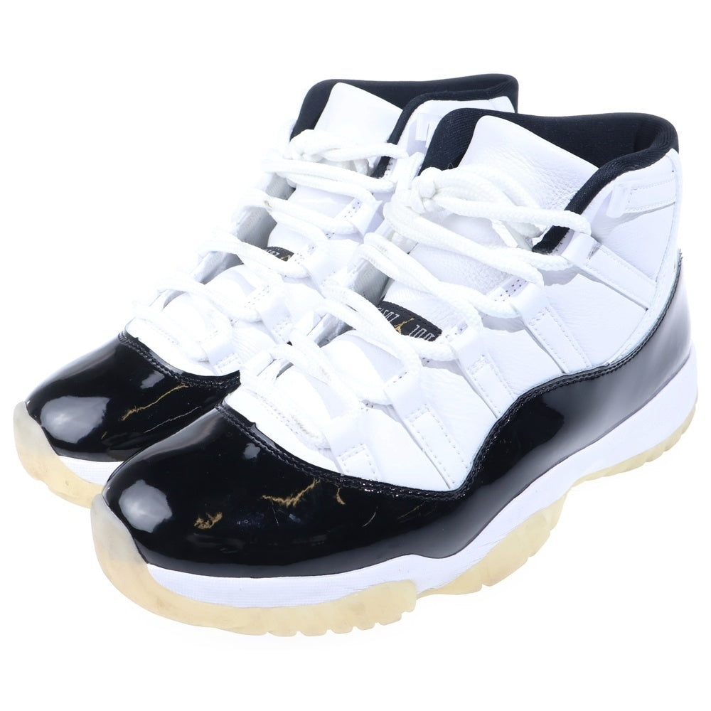 NIKE(ナイキ) AIR JORDAN 11 RETRO Gratitude エアジョーダン11 レトロ グラティテュード ミッドカットスニーカー ホワイト/ブラック US10/28cm CT8012-170