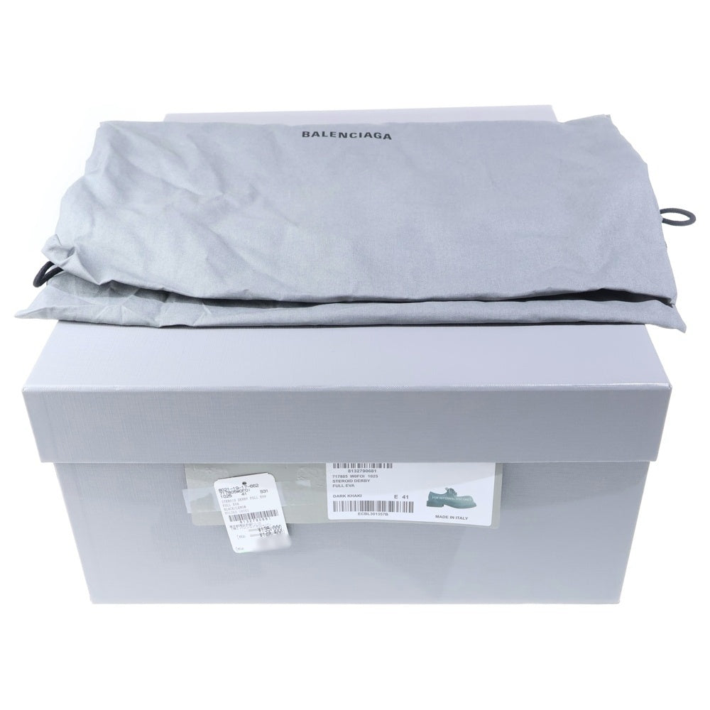 BALENCIAGA(バレンシアガ) 23AW STEROID DERBY ステロイドダービー ローカットシューズ グリーン 717805