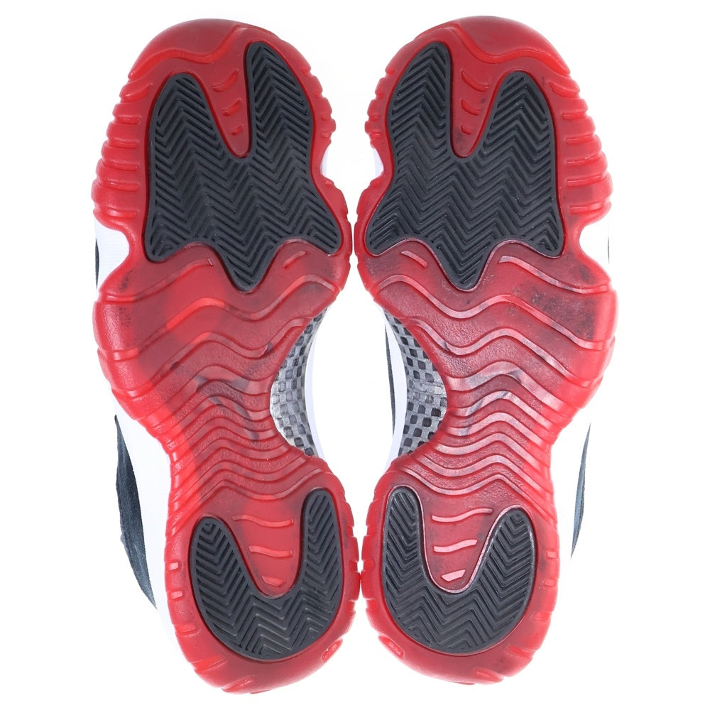 NIKE(ナイキ) WMNS AIR JORDAN 11 BRED VELVET ウィメンズ エアジョーダン 11 ブレッドベルベット ハイカットスニーカー ブラック レディース US8/25cm DB5457-061