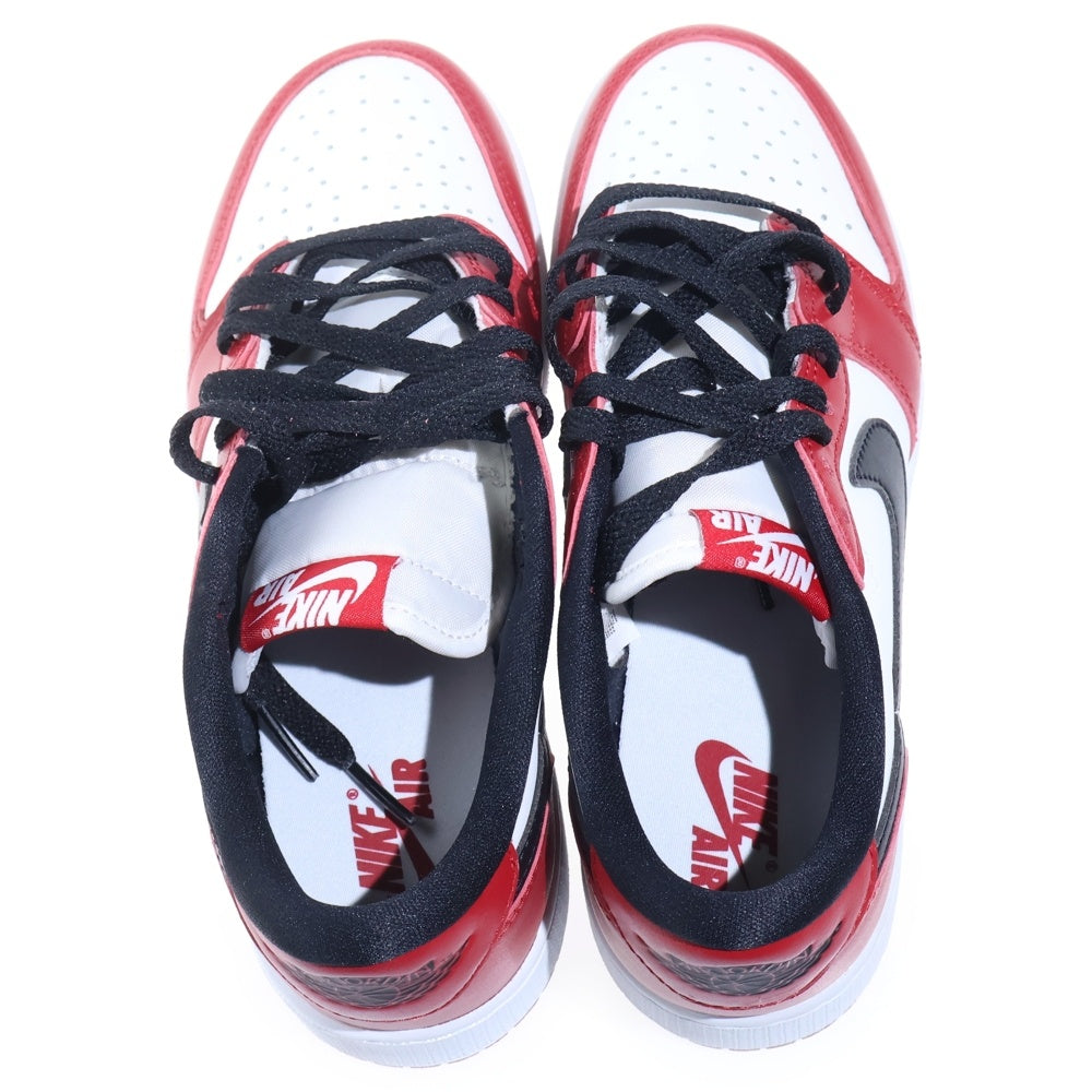 NIKE(ナイキ) GS AIR JORDAN 1 RETRO LOW OG CHICAGO エアジョーダン1 レトロ シカゴ ローカットスニーカー ホワイト/レッド US5Y/23.5cm HQ6999-600 レディース