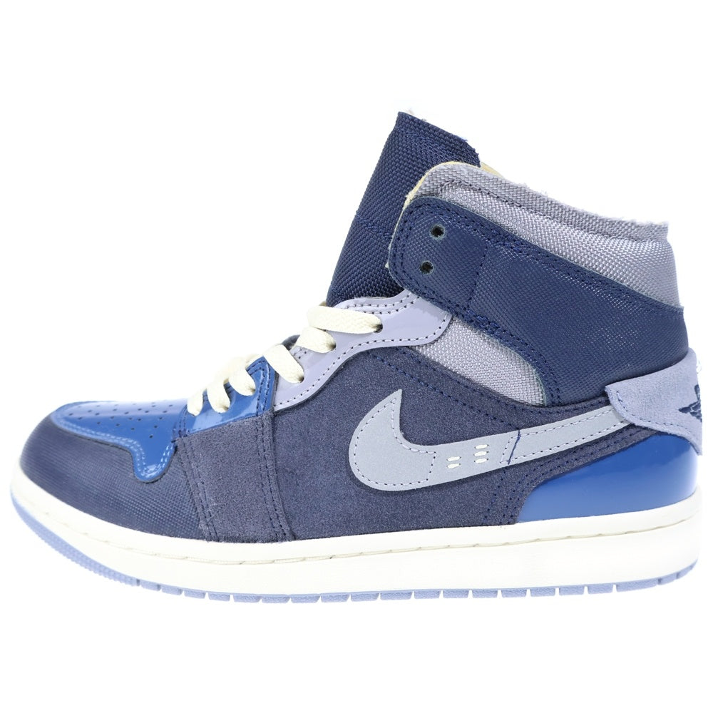 NIKE(ナイキ) AIR JORDAN 1 MID CRAFT Obsidian エアジョーダン 1 ミッド クラフト オブシディアン ミドルカットスニーカーシューズ ネイビー US7.5/25.5cm DR8868-400