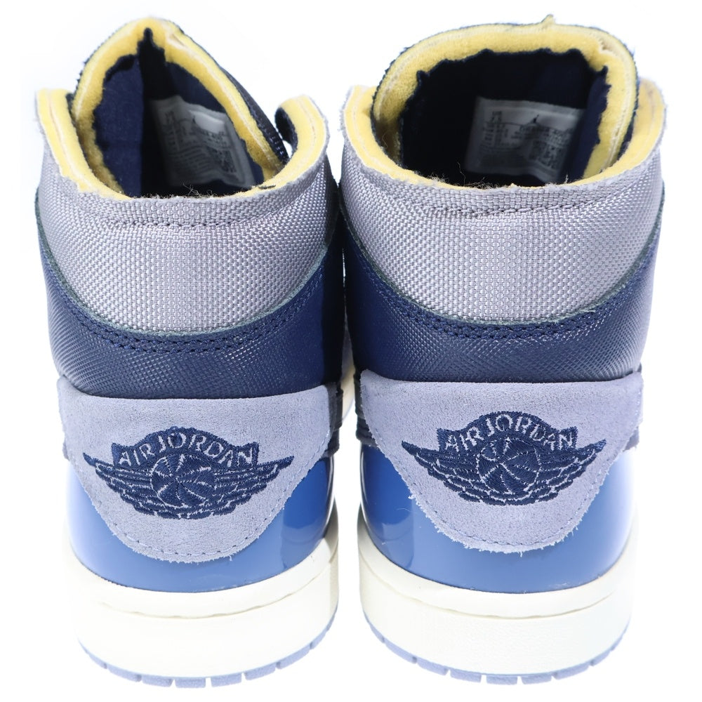 NIKE(ナイキ) AIR JORDAN 1 MID CRAFT Obsidian エアジョーダン 1 ミッド クラフト オブシディアン ミドルカットスニーカーシューズ ネイビー US7.5/25.5cm DR8868-400
