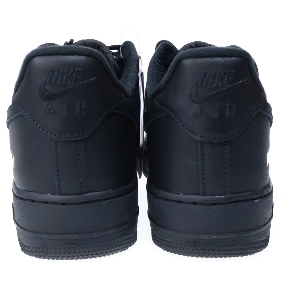 NIKE(ナイキ) ×SUPREME AIR FORCE 1 LOW SP エアフォースワン ローカットスニーカー ブラック US9.5/27.5cm CU9225-001