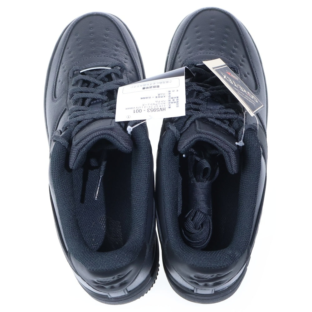 NIKE(ナイキ) AIR FORCE 1 GTX VIBRAM エアフォース1 ロー ゴアテックス ビブラム ローカットスニーカー ブラック US9.5/27.5cm HV5953-001