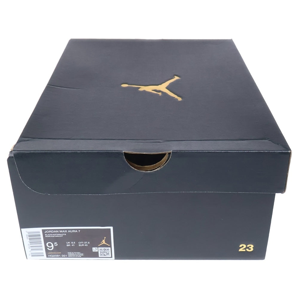 NIKE(ナイキ) JORDAN MAX AULA 7 ジョーダン マックス オーラ 7 ローカットスニーカー ブラック US9.5/27.5cm HQ2091-001