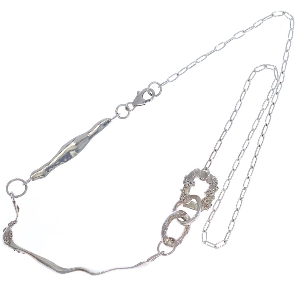 NO BRAND(ノーブランド) YOSTER(ヨースター) Eclectic Nest Small Necklace チョーカーネックレス シルバー