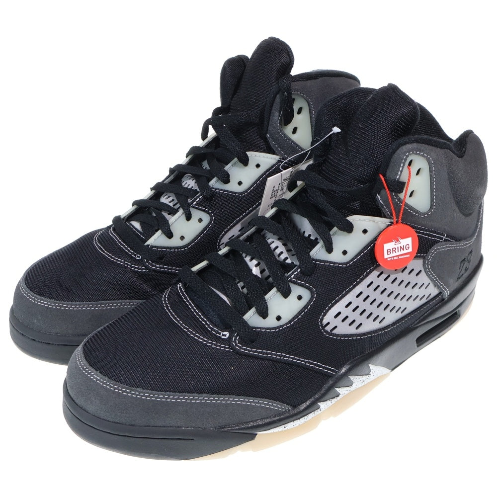 NIKE(ナイキ) AIR JORDAN 5 ANTHRACITE エア ジョーダン 5 アンスラサイト ハイカットスニーカー ブラック US14/32cm DB0731-001