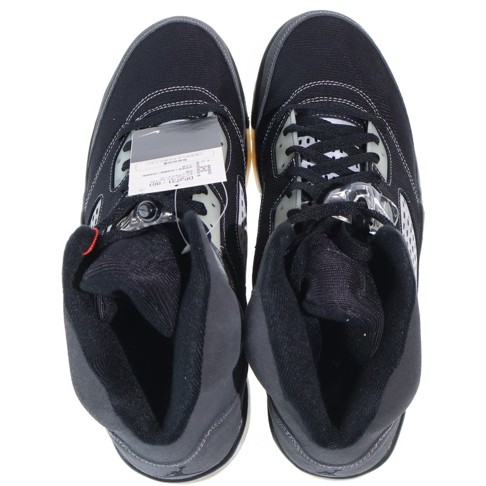 NIKE(ナイキ) AIR JORDAN 5 ANTHRACITE エア ジョーダン 5 アンスラサイト ハイカットスニーカー ブラック US14/32cm DB0731-001