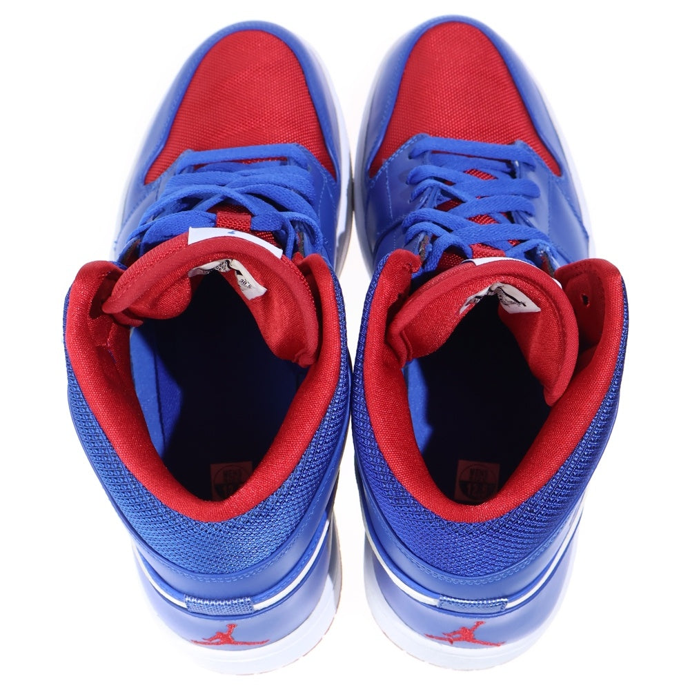 NIKE(ナイキ) AIR JORDAN 1 MID DETROIT PISTONS エアジョーダン1 デトロイトピストンズ ハイカットスニーカー ブルー/レッド US12.5/30.5cm 554724-407