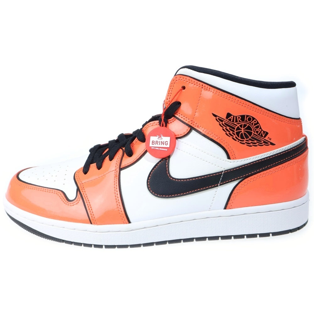 NIKE(ナイキ) AIR JORDAN 1 MID SE TURF ORANGE エアジョーダン1 ターフオレンジ ミッドカットスニーカー オレンジ/ホワイト US14/32cm DD6834-802