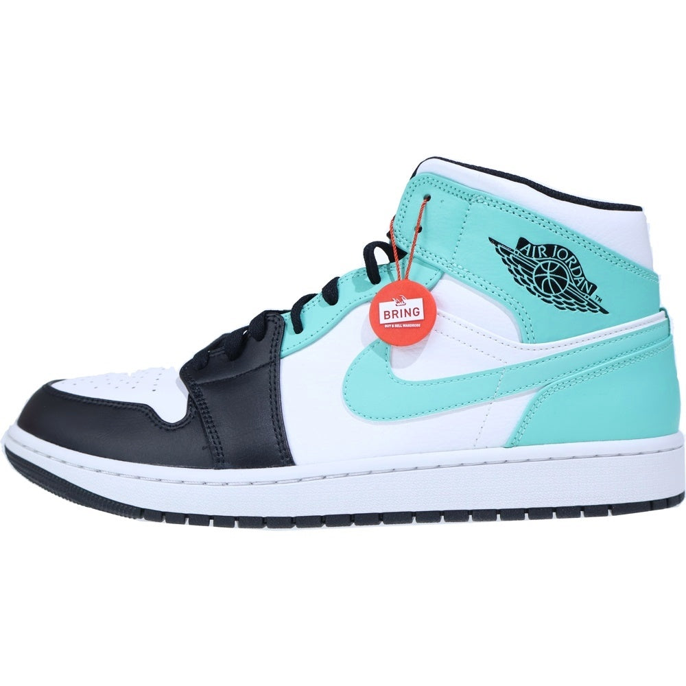 NIKE(ナイキ) AIR JORDAN 1 MID TROPICAL TWIST エアジョーダン1 トロピカルツイスト ミッドカットスニーカー ホワイト/ブルー US14/32cm 554724-132